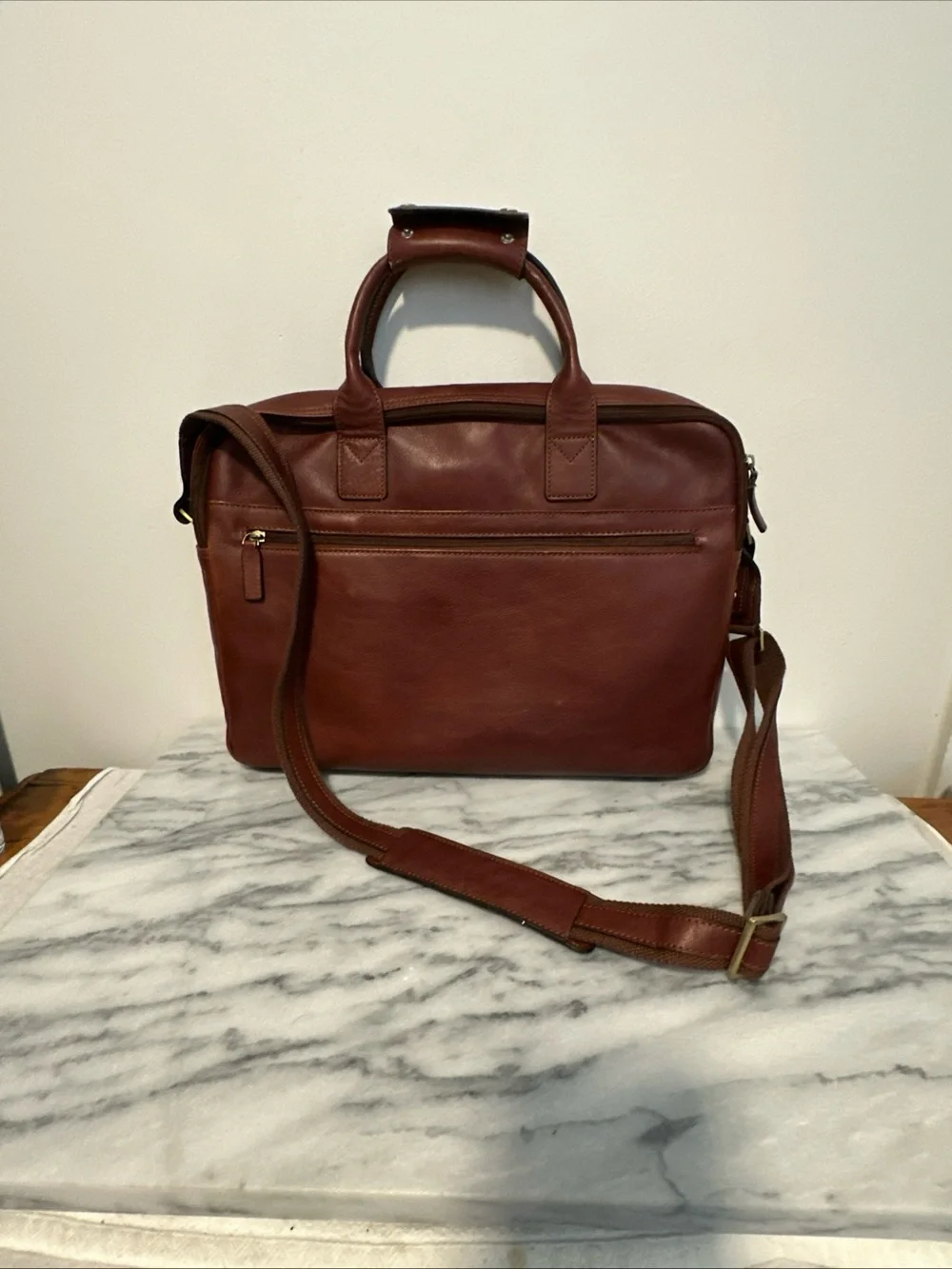 N/A brown leather